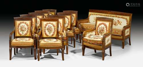 LARGE SUITE OF FURNITURE,