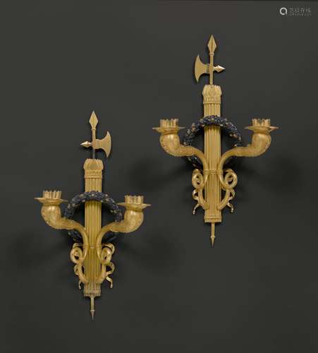 PAIR OF SCONCES 