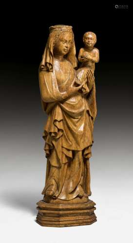 MADONNA STANDING, WITH CHILD,