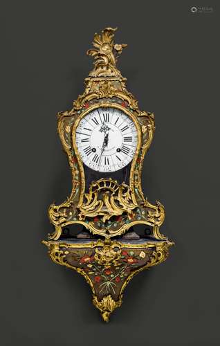 BOULLE CLOCK WITH BASE,