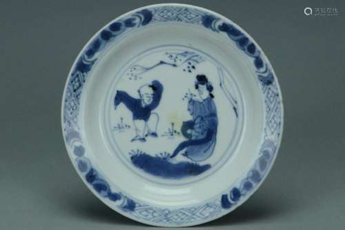 CHRISTIE'S QING DYNASTY DISH KANGXI PERIOD