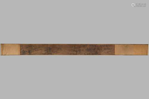 MA SHI (?-1457), LONG SCROLL PAINTING ON PAPER