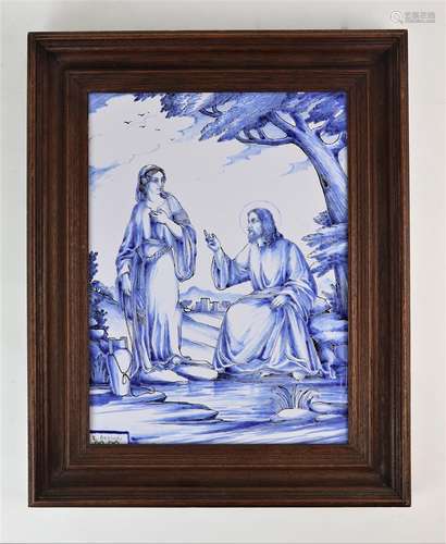 NEVERS, Emile Georges. Le Christ et la femme adul...