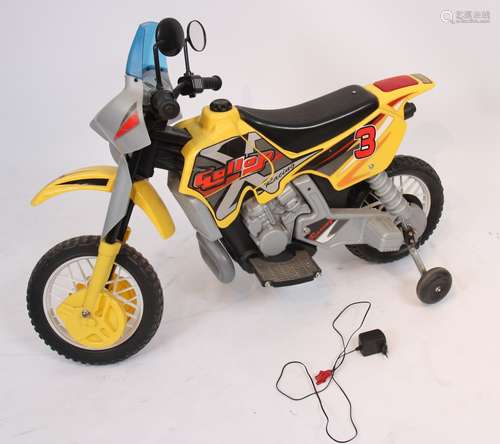 MOTO D'ENFANT ELECTRIQUE EN PLASTIQUE 