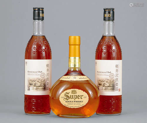 Mars輕井澤 (信州限定) 連Nikka Super Rare Old威士忌 共三件