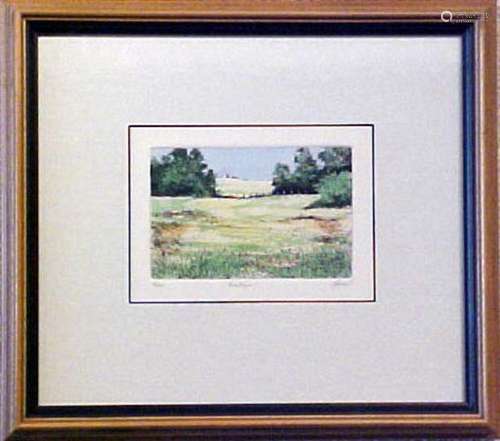 DALE RAYBURN, HERITAGE, COLORED ETCHING