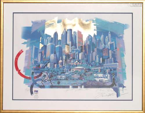 SPIRIT OF ATLANTA 1996 OLYMPICS ORIGINAL POSTER