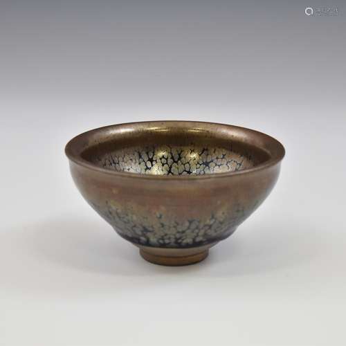 OIL STREAK JIAN WARE TEA BOWL