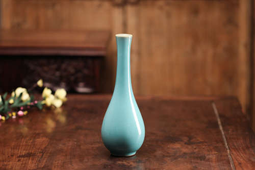 昭和时期日本名家制作极美花瓶