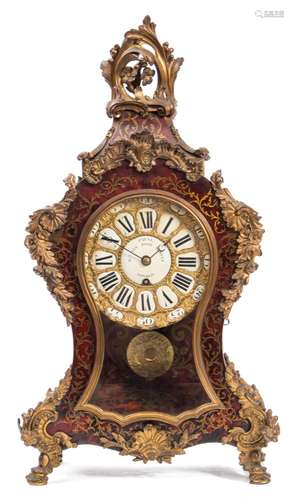 Payne, London a boulle bracket clock: the eight-day duration,