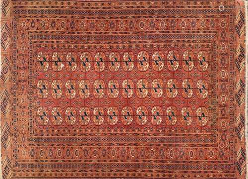 A Turkoman rug:,