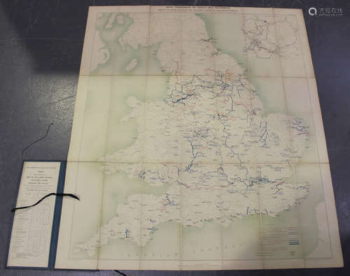 Ordnance Survey (publisher) - 'Royal Commission on Canals and Waterways - Map of the Canal Systems