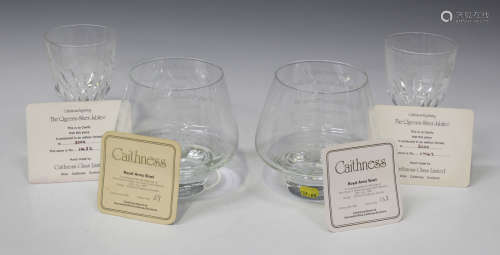 Two Caithness glass limited edition 'Royal Arms' bowls, each commemorating the 'Marriage of the
