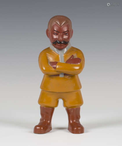 A Bovey Pottery 'Our Gang' series figure of Stalin, mid-20th century, designed by Fenton Wyness,