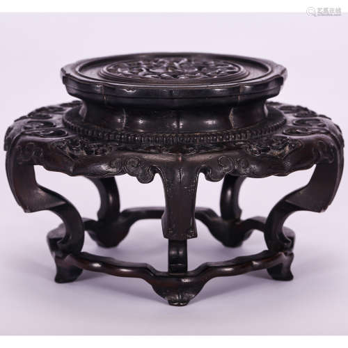 CHINESE ROSEWOOD STAND