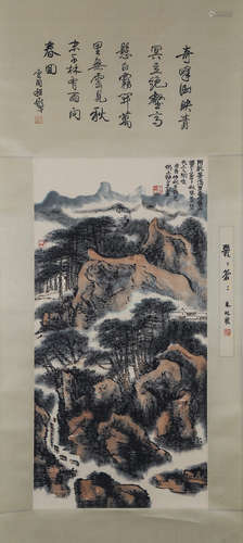 CHINESE INK AND COLOR PAINTING