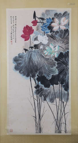 CHINESE INK AND COLOR PAINTING