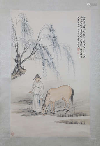 CHINESE INK AND COLOR PAINTING