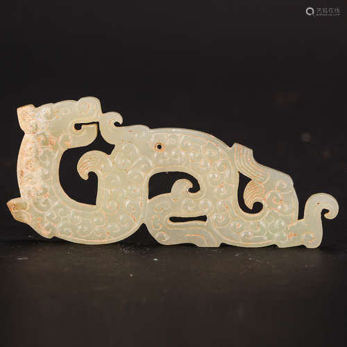 CHINESE ARCHAIC JADE PENDANT