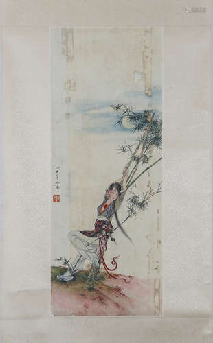 CHINESE INK AND COLOR PAINTING