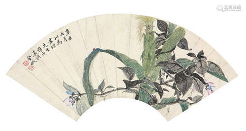 金 城(1878-1926) 花卉