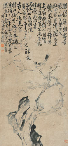 李 鱓(1686-1756) 梅石图