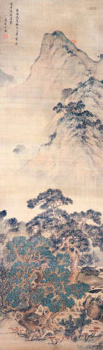 上 睿(1634-1680) 秋山松芝