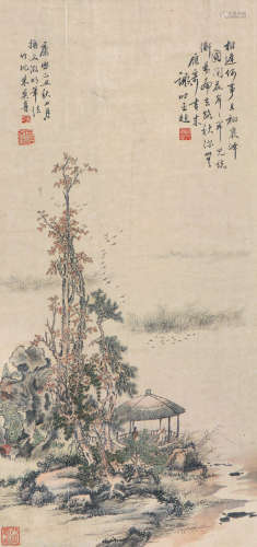 朱彝尊(1629-1709) 秋山怀古
