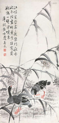 边寿民(1684-1752) 芦雁