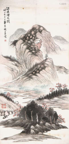 胡公寿(1823-1886) 江南烟雨