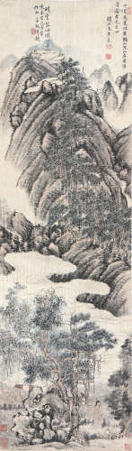 黄 鼎(1660-1730) 晴云出岫图