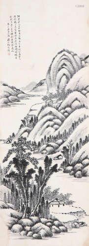 何维朴(1842-1925) 松荫涧阁