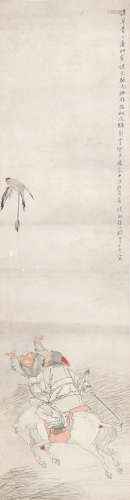 钱慧安(1833-1911) 射猎图