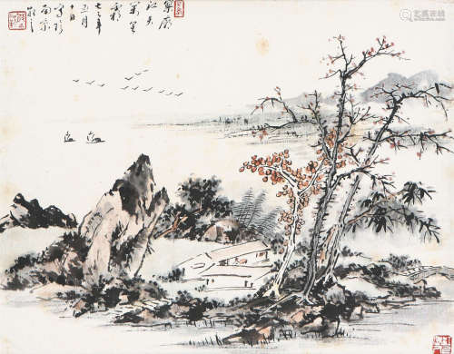 林散之(1898-1989) 江天万里