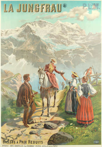 LA JUNGFRAU, PLM HENRI GANIER TANCONVILLE (1846-1936)