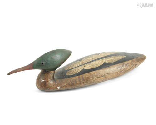 Merganser length: 51cm (20 1/16in) Guy Taplin(British, born 1939)