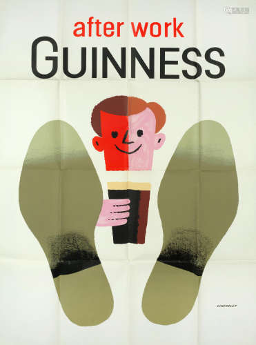 GUINNESS, after work TOM ECKERSLEY (1914-1997)