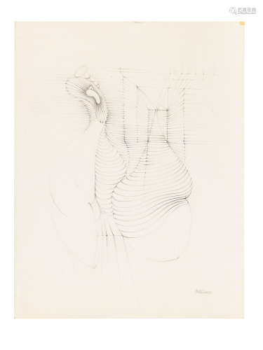 Etude pour Claquemur Hans Bellmer(1902-1975)