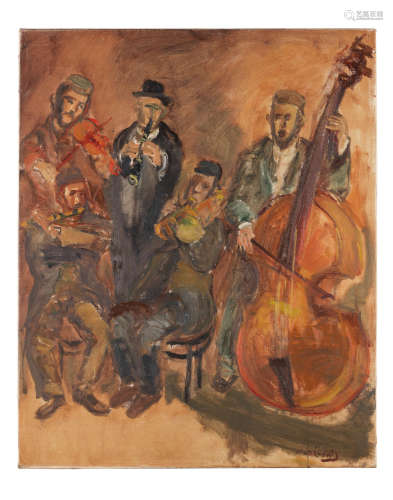 Musiciens      Emmanuel Mané-Katz(1894-1962)