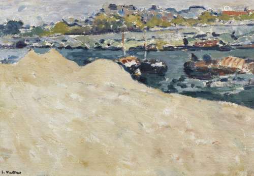 Sablières sur les quais de la Seine à Paris Louis Valtat(1869-1952)