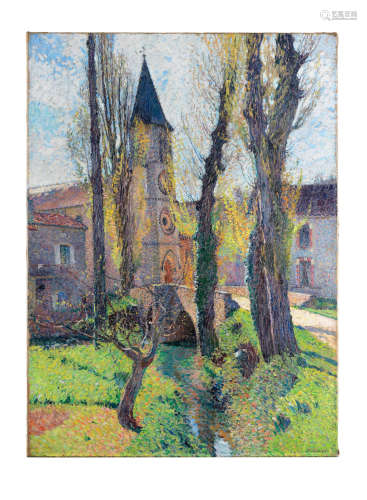 L'église de Labastide du Vert HENRI MARTIN(1860-1943)