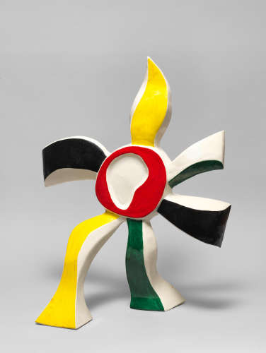 La fleur qui marche 56.5cm high. (22 1/4in high.) Conceived in 1952 and executed in an edition of 8 by Les Ateliers Brice After FERNAND LÉGER
