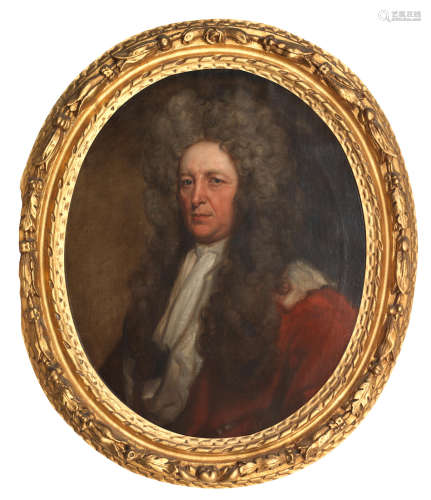 Sir Hugh Cunningham of Bonnington  76 x 63.5 cm. (29 15/16 x 25 in.) oval Sir John Baptist de Medina(Brussels 1659-1710 Edinburgh)