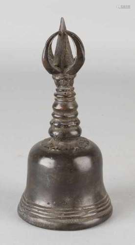 Old / antique Tibetan bronze monks bell. Size; 16 x 8 cm ø. In good condition. Alte / antike