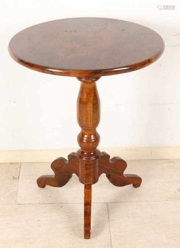 Antique carrot nuts Louis Philippe side table (wine table). Circa 1860. Recently professionally