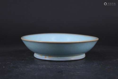 Chinese Song Porcelain Ruyao Plate