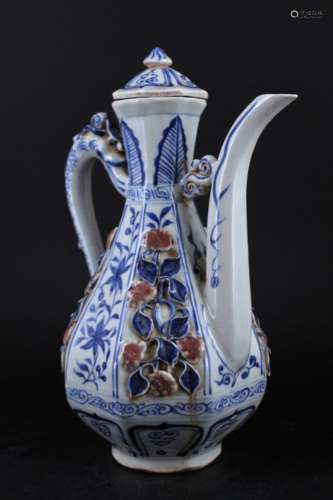 Chinese Ming Porcelain TeaPot