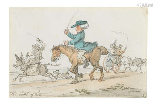 How to Make the Least of a Horse Thomas Rowlandson(London 1756-1827)