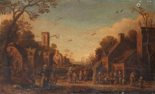 A village kermesse Joost Cornelisz. Droochsloot(Utrecht 1586-1666)