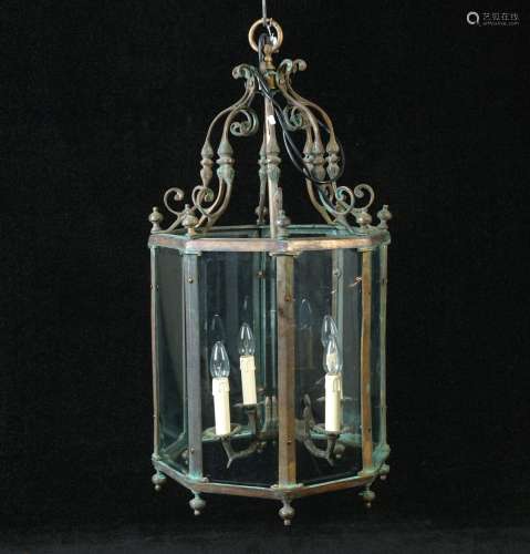 Grande Lanterne de Hall, de style Louis XIV, de Fo...